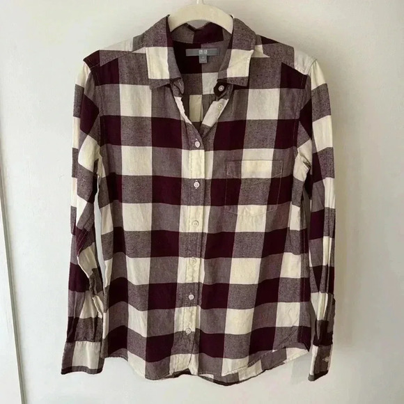 Uniqlo Girls Flannel Shirt Size M (10) - Picture 1 of 8